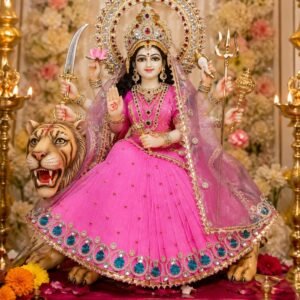 Mata rani Lahenga Pink color